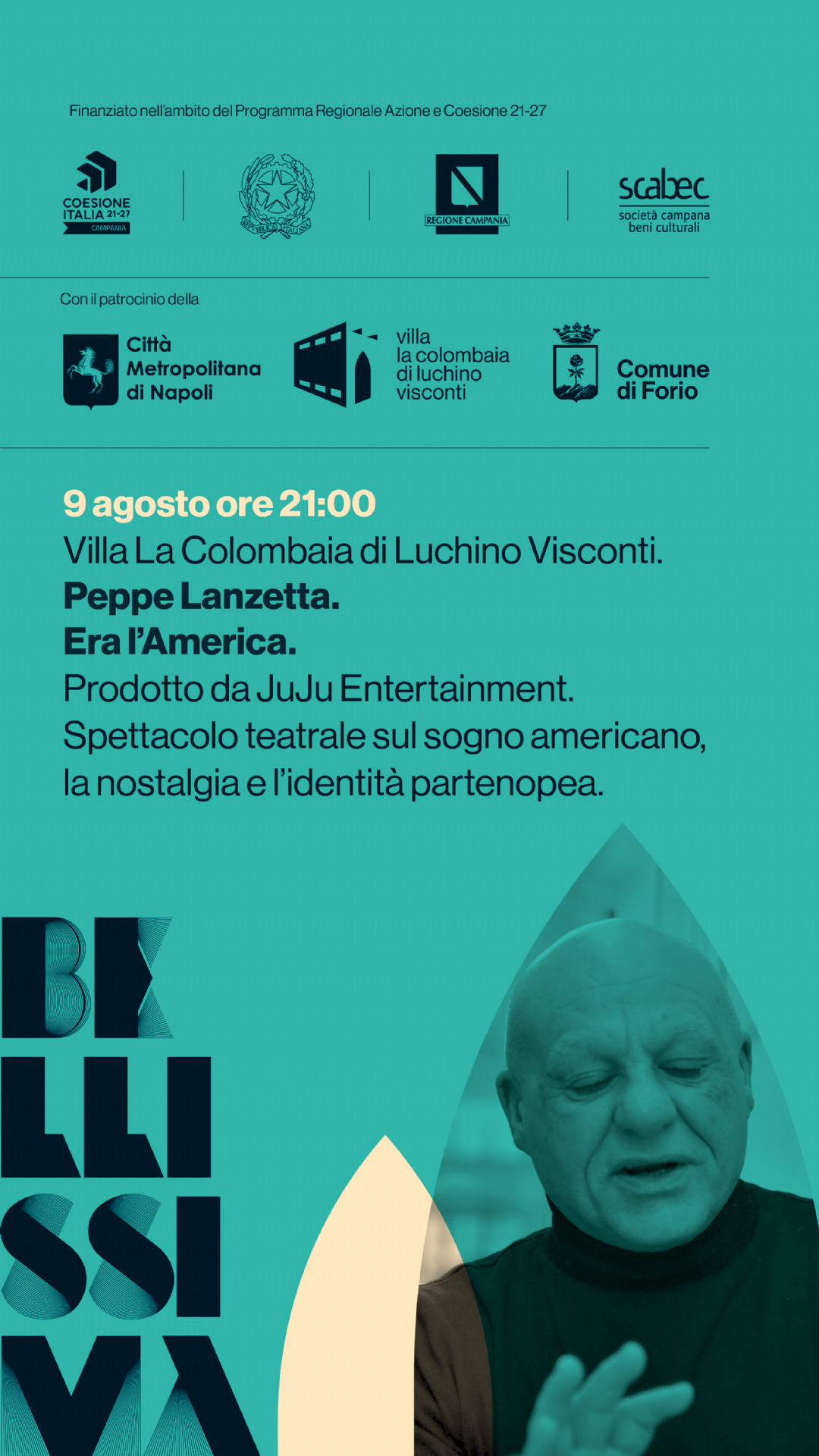 Locandina Evento 9 Agosto