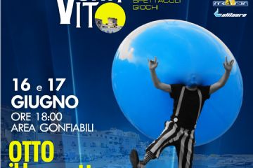 Esibizione comica dell’amato personaggio Otto il Bassotto, nell’ambito dei festeggiamenti per la Festa di San Vito.